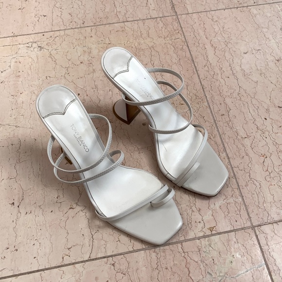 Tony Bianco Stellar Milk Capretto 10.5cm Heels - Picture 7 of 12